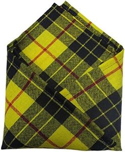Ingles Buchan MacLeod of Lewis Tartan Pocket Handkerchief Square