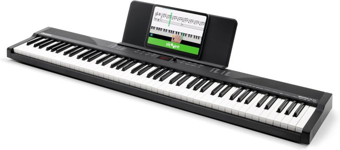 Alesis 88-Key Digital Keyboard Piano – Full Size Portable