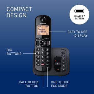 Panasonic Cordless Phone Twin Set – Digital DECT Handsets