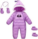 Happy Cherry Baby Romper Snowsuit H