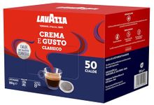 Lavazza Crema e Gusto ESE Coffee Paper Pods (2), 50 count