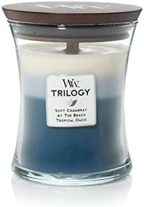 WoodWick Beachfront Cottage Hourglass Trilogy Jar Candle