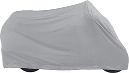 Nelson-Rigg Indoor Dust Motorcycle Cover, Breathable Soft Non-Scratch Material, Loose fit, Easy Installation and Removal, Large Fits Most Sportbikes and Cruiser Motorcycles