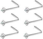 FANSING Nose Studs for Women Men L 