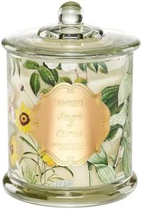 M&SENSE Sage Citrus Scented Candle, 12.7oz Natural Soy Wax Candles for Home Scented Winter Holiday, 80 Hours Long Lasting Slow Burning