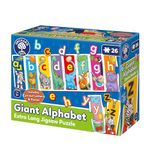 Orchard Toys Giant Alphabet, Educational and Fun Puzzle, Includes Poster and Learning Guide, Ideal for Kids Age 3+