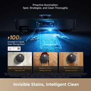 DREAME X60 MAX Ultra Robot Vacuum and Mop – Ultra-Thin, 35,000Pa, Self-Emptying