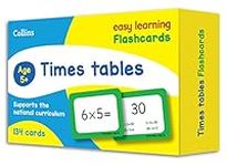 Times Tables Flashcards: Ideal for 