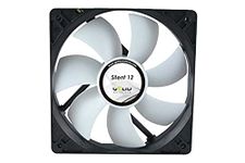 Gelid Solutions Silent 12 – 3-Pin Fan - 120mm Standard Case Fan | Silent Operation | Optimized Fan Blades | High Airflow & High Static Pressure.