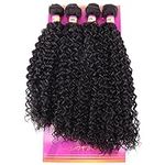 Kinky Curly Synthetic Hair Weave 4 