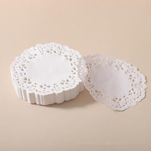 W8sunjs Round Paper Lace Doilies 3.5 inch Pack Of 250 Pcs