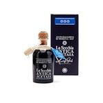 La Secchia - Aceto Balsamico di Modena IGP Italy "Three Stars", Aged in Twelve Small Cherrywood Barrels, Medium Density, 250 ml Bottle with Cork Dosing Cap, Traditional Balsamic Vinegar