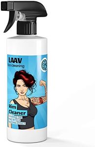 LAAV Pulitore Cerchi Auto Rim Cleaner (500 ml) I Pulizia dello Sporco Pesante, per Cerchi in Alluminio, Cromati e Verniciati I Pulitore Cerchi in Lega I Sgrassatore Cerchi Auto I PFC-Free