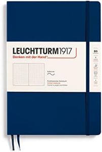 LEUCHTTURM1917 349301 Notebook Softcover Composition (B5), dotted, navy