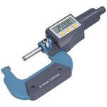 Nimomo Micrometer Digital Outside Micrometer, 25-50 mm/0.001 mm, Electronic Micrometer Caliper, Thickness Gauge, LCD Digital Outside Micrometer, Length Measuring Tool, Micrometer Caliper