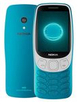 Nokia 3210 4G | All-new Classic Keypad Phone with Dual SIM, YouTube, Scan & Pay UPI, Rear Camera, Wireless FM Radio, MP3 Player, Bluetooth & USB Type C | Scuba Blue