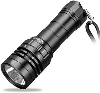 Sofirn 3000 Lumen Dive Light, Powerful Scuba Diving Flashlight，IPX8 Waterproof Flashlight with Magnetic Ring Switch and 3 Modes for Underwater Sports, Available Submerge up to Underwater 100 Meters