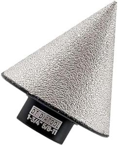 DT-DIATOOL Diamond Beveling Chamfer Bit 1-3/4 Inch for Tile Porcelain Ceramic Granite Marble Existing Holes Enlarging Polishing Shaping Trimming Repairing