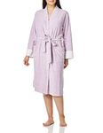 N Natori Women's 42 Inch Terry Robe, Royal Purple, Small