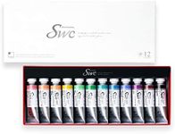 SHINHAN SWC Tint Premium Professional Artist Grade Watercolor Paint Set 12colors 15ml