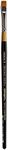 KINGART Original Gold Blender 9450-6, Premium Artist Brush, Golden TAKLON Chisel Blender-Size: 6, 6, Black