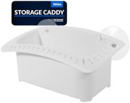 Five Oceans - Boat Storage Organizer Caddy - Suction Cup Boat Accessories Holder with Drainage Holes. Features Knife Holder, Plier Holder, and 26 Lure Holders. Heavy-Duty ABS Plastic - White - FO4786