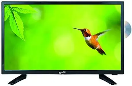 Supersonic SC-1912 19-Inch LED HDTV with 1080p Picture Quality, Built-in DVD Player, HDMI, USB, PC Monitor Capability, and AC/DC Compatibility - Ideal for RVs & Kitchens