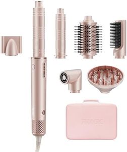 7MAGIC 7-in-1 Hot Air Styler,Hair Dryer Brush with Auto-Wrap Curl L/R