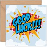 Felbridge Studio - Good Luck Cards - Leaving Card - Goodbye Cards - New Job Retirement - for Colleagues Women Work Bestie - Exam GCSE A Level SATs Driving Test - Sorry Your Leaving Gifts - 14cm