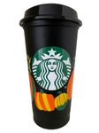 STARBUCKS Halloween Pumpkin Reusable Travel Mug/Cup/Tumbler Grande Medium, 16oz 473ml