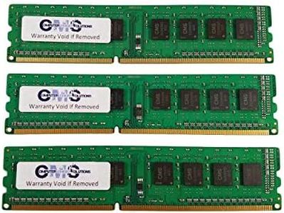 CMS 12GB (3X4GB) DDR3 8500 1066MHZ Non ECC DIMM Memory Ram Upgrade Compatible with Asus/Asmobile® P6 Motherboard P6T, P6T Deluxe, P6T Se