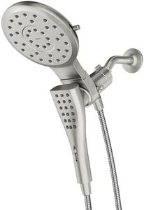 Moen Verso Chrome Rain Shower Head and Detachable Handshower Combination with Infiniti Dial and Magnetix Docking System, 60" Hose, 220C2