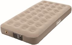 Coleman QuickBed Elite Extra-High Airbed with Built-In Pump, Leak-Free Airbed with Soft Plush Top and Carry Bag, Queen and Twin Options Available