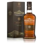 Tomatin 18 Year Old Highland Single Malt Scotch Whisky 46% alcohol/vol 70cl Glass Bottle in Gift Box