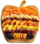 Dried Fruit Gift Basket - Healthy Huge Assortment of Dried Fruit - Gourmet Holiday Gift - Great for Birthday, Anniversary, Sympathy, Corporate Tray, Mom, Dad - by Oh Nuts (Mango apple tray)