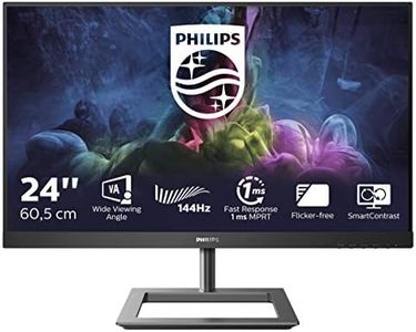 Philips 242E1GAJ Monitor Gaming 24", 144 hz, 1ms, AMD Freesync Premium, Full HD, HDMI, Display Port, Casse Audio Integrate, Protezione Occhi, 350cd/m2, Mega Infinity Contrast, Vesa