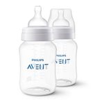 Philips Avent Anti-Colic Baby Feeding Bottles | 9oz/260ml - Pack of 2 | SCY103/20