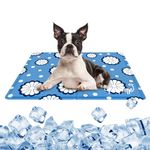 Dog Cooling Mats 50x40 cm, Cooling Mat for Dogs with Non-Toxic Gel, Pet Cooling Mat for Crates, Kennels, and Beds for Hot Summer Days