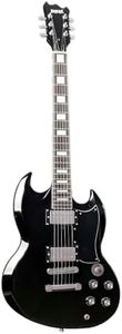 EGRK Solid Body Electric Guitar, Mahogany Body, Rosewood Fingerboard 22 Rounded End Frets, Bone Nut,Right Handed Guitar for Beginners and Intermediate Players