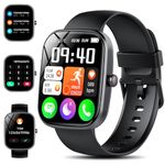 Smart Watch for Men Women Answer/Make Calls, 1.91" Touch Screen Fitness Watch with Heart Rate Monitoring, 113+ Sport Modes, Sleep/SpO2 Monitor, IP68 Waterproof Step Counter, Smartwatch for iOS/Android