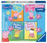 Ravensburger Peppa Pig My First Jigsaw Puzzles (2, 3, 4 & 5 Pieces) Educational Toys for Toddlers Age 18 Months and Up