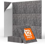 12 Pack Sound Proofing Panels Self-