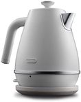 De'Longhi Distinta Moments Electric Kettle, White, KBIN2001W