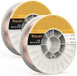 TOOLIOM ER70S-6 .030" Mild Steel MIG Welding Wire 10LB 2PCS