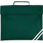 Quadra Classic Book Bag - 5 Litres (One Size) (Bottle Green)