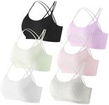 AIEOE Girls Sports Bra with Breatha