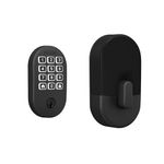Schlage Arrive Smart Wi‑Fi Deadbolt Lock with Keypad, Keyless Entry Front Door Lock, App Control, Alexa and Google Home Compatible, Matte Black, BE459WB RMN 622
