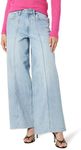 The Drop Women's Frida Relaxed-Fit Jeans, Light Indigo, 36, Plus Size