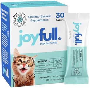 Joyfull Probiotic Supplement for Cats - Supports a Healthy Gut and Immune System - 30 Pack