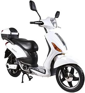 Tecnobike Shop Bici Elettrica a Pedalata Assistita Biciclette Elettroniche Alimentate Z-Tech ZT-09-CL 48V 20Ah Batteria al Litio Estraibile (Bianco)